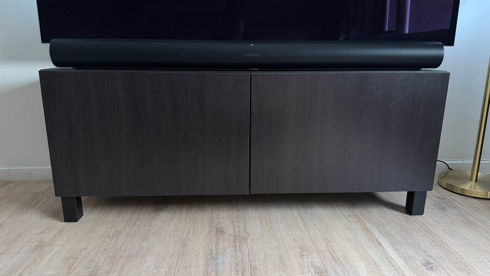 TV meubel Ikea Besta, Ophalen, Zo goed als nieuw, 25 tot 50 cm, 100 tot 150 cm