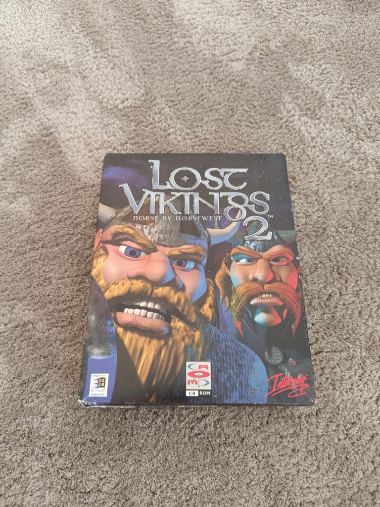 Lost Vikings 2: Norse by Norsewest - Big Box PC CD-ROM, Spelcomputers en Games, 1 speler, Ophalen of Verzenden, Zo goed als nieuw