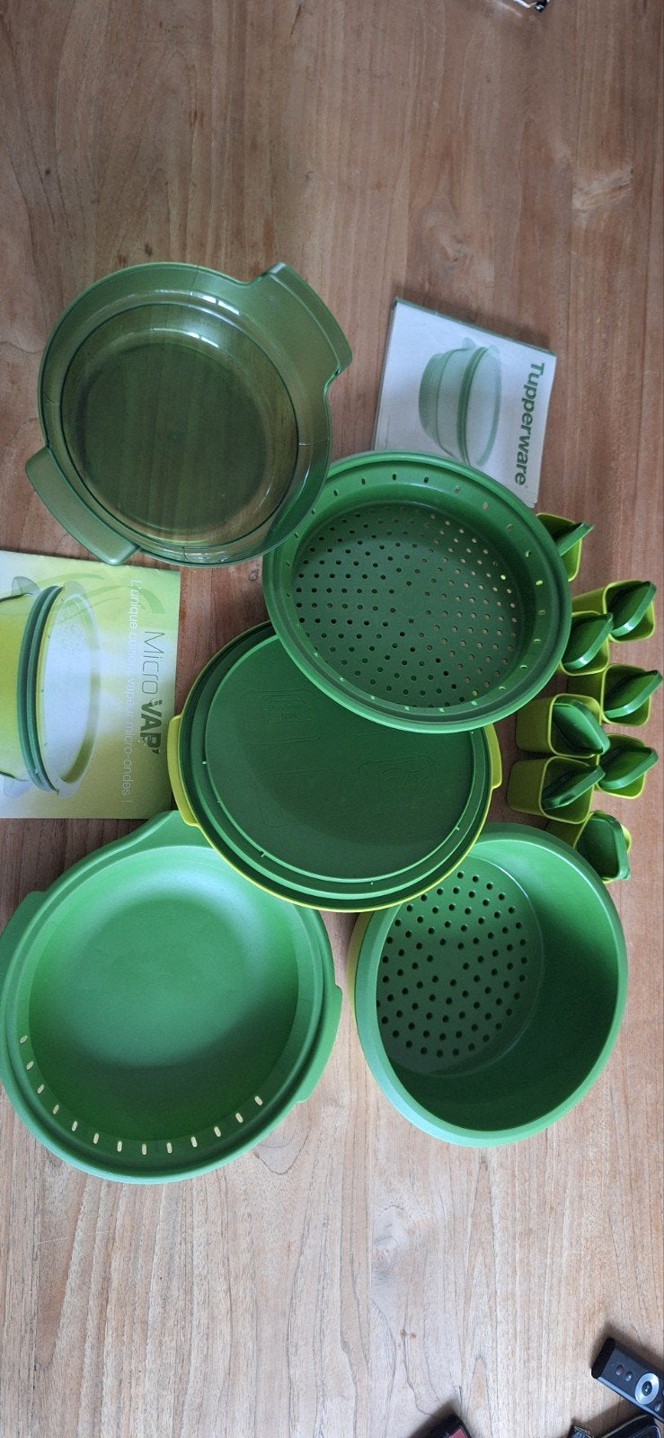 Tupperware Microwave set, Ophalen of Verzenden, Groen, Overige typen, Magnetronbestendig