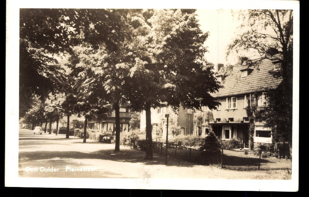 Den Dolder (Ut.), Pleineslaan, gelopen 1951, Verzenden, 1940 tot 1960, Gelopen, Utrecht