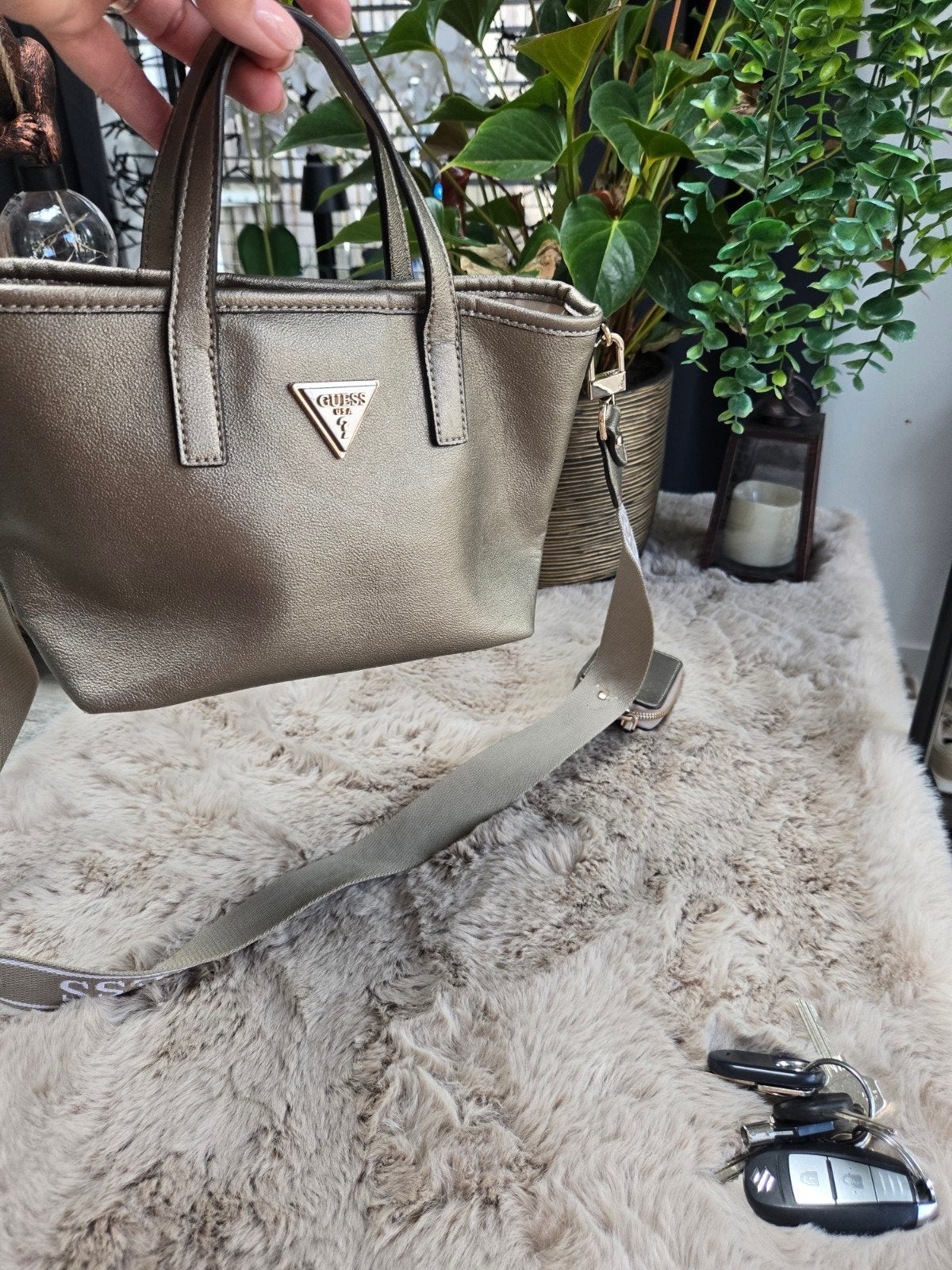 Guess tasje, Sieraden, Tassen en Uiterlijk, Tassen | Reistassen en Weekendtassen, Ophalen of Verzenden, Minder dan 40 cm, Minder dan 20 cm