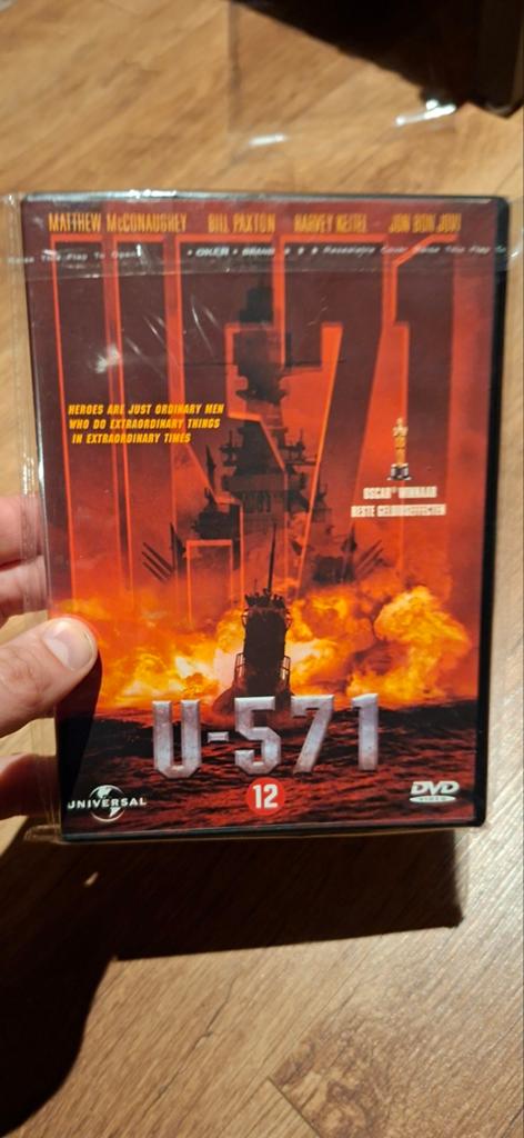 U-571 DVD - Actiethriller met Matthew McConaughey, Vanaf 12 jaar, Ophalen of Verzenden, Zo goed als nieuw, Actiethriller