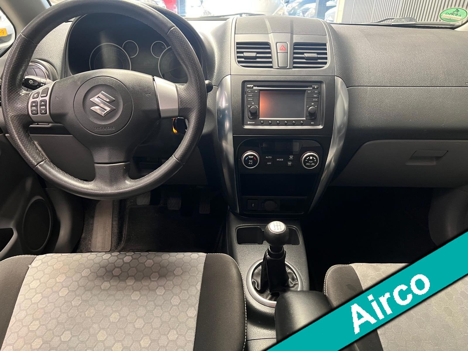 Suzuki SX4 1.6 Expressive 1e Eigenaar - NAP - Auto Airco - R, Voorwielaandrijving, Stof, Gebruikt, Zwart
