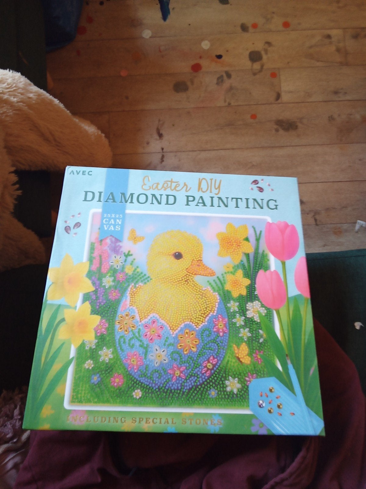 eentje Diamond Painting 30cm ongebruikt nieuw, Ophalen of Verzenden, Zo goed als nieuw, Knutselwerk
