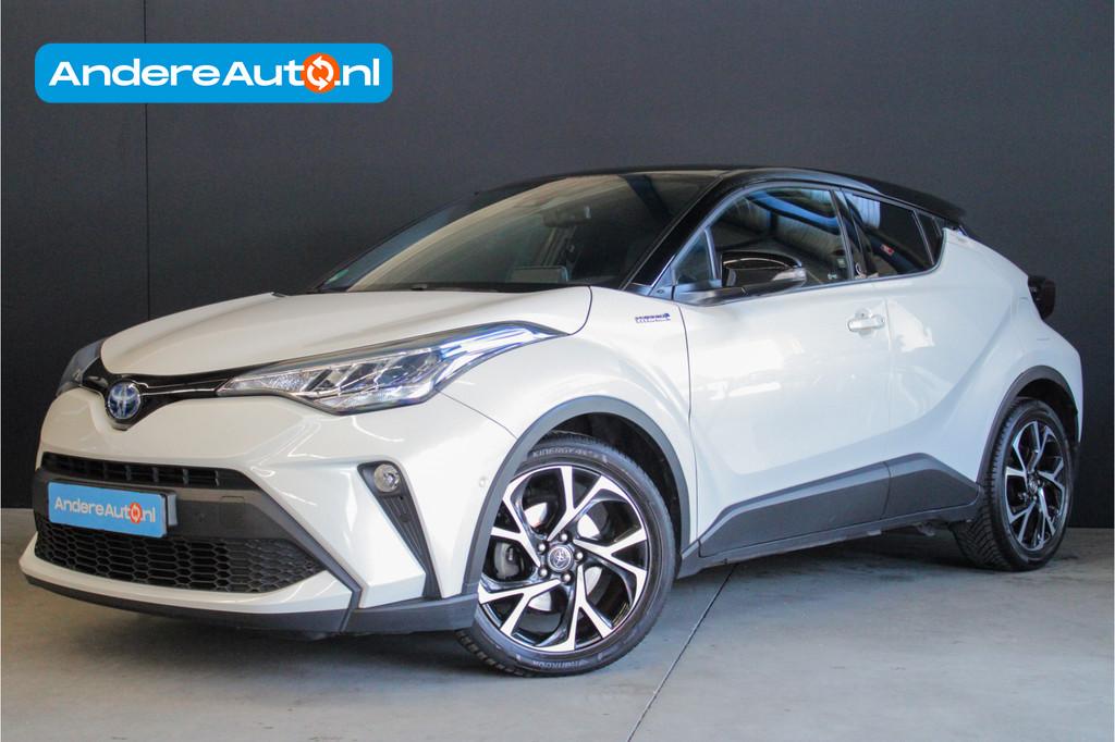 Toyota C-HR 1.8 Hybrid Style |stoelverwarming|parkeersensore, Stof, Gebruikt, 4 cilinders, Bedrijf