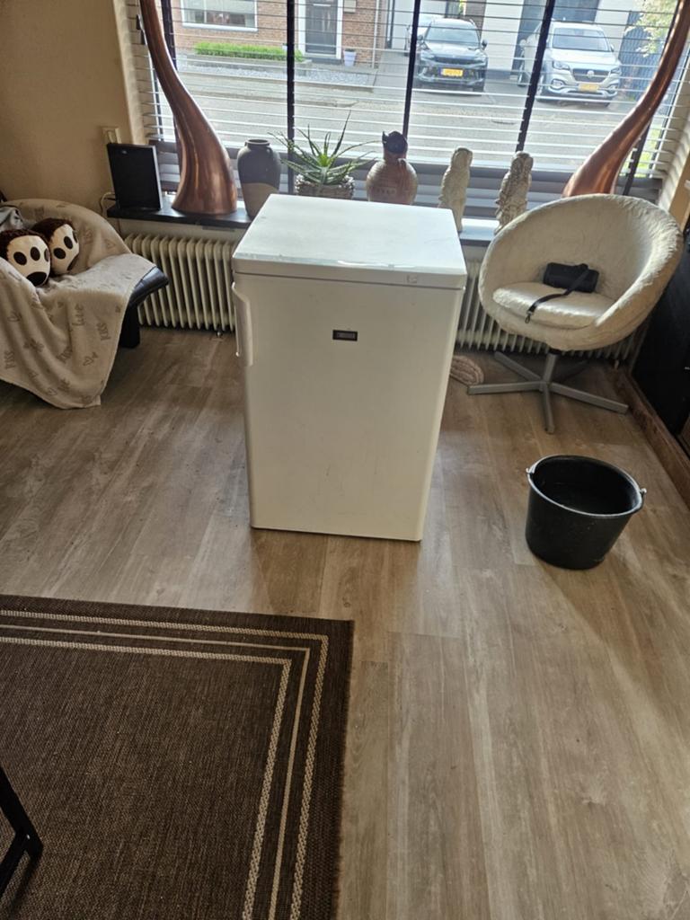 Diepvries tafelmodel merk zanussi, Witgoed en Apparatuur, Vriezers en Diepvrieskisten, Gebruikt, Minder dan 60 cm, Vrijstaand