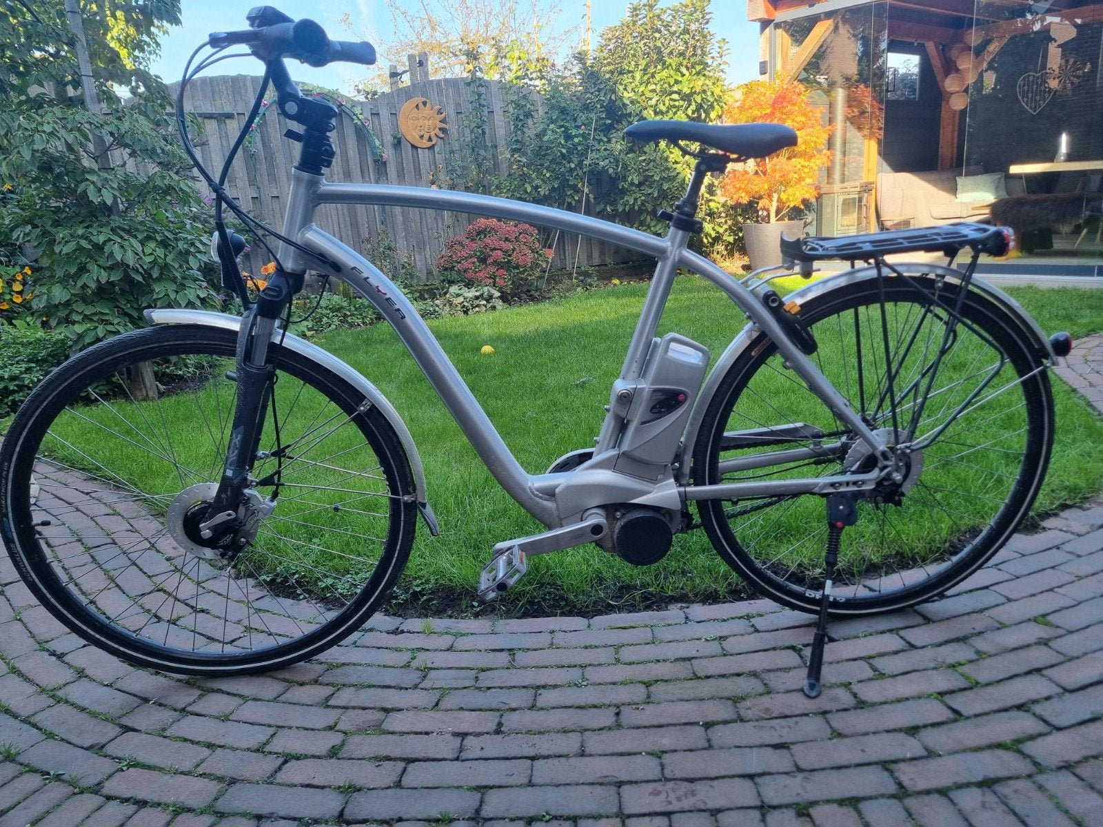 Flyer herenfiets, Fietsen en Brommers, Ophalen, Gebruikt, Overige merken