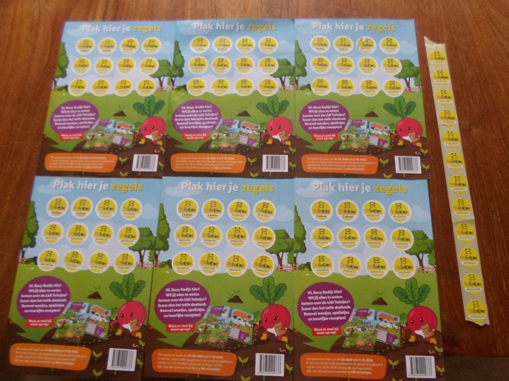 Lidl   tuintjes      7   x, Lidl, Ophalen of Verzenden