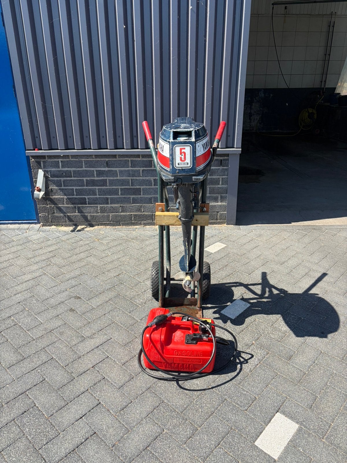 Yamaha 5 Pk 2- takt, Watersport en Boten, Ophalen