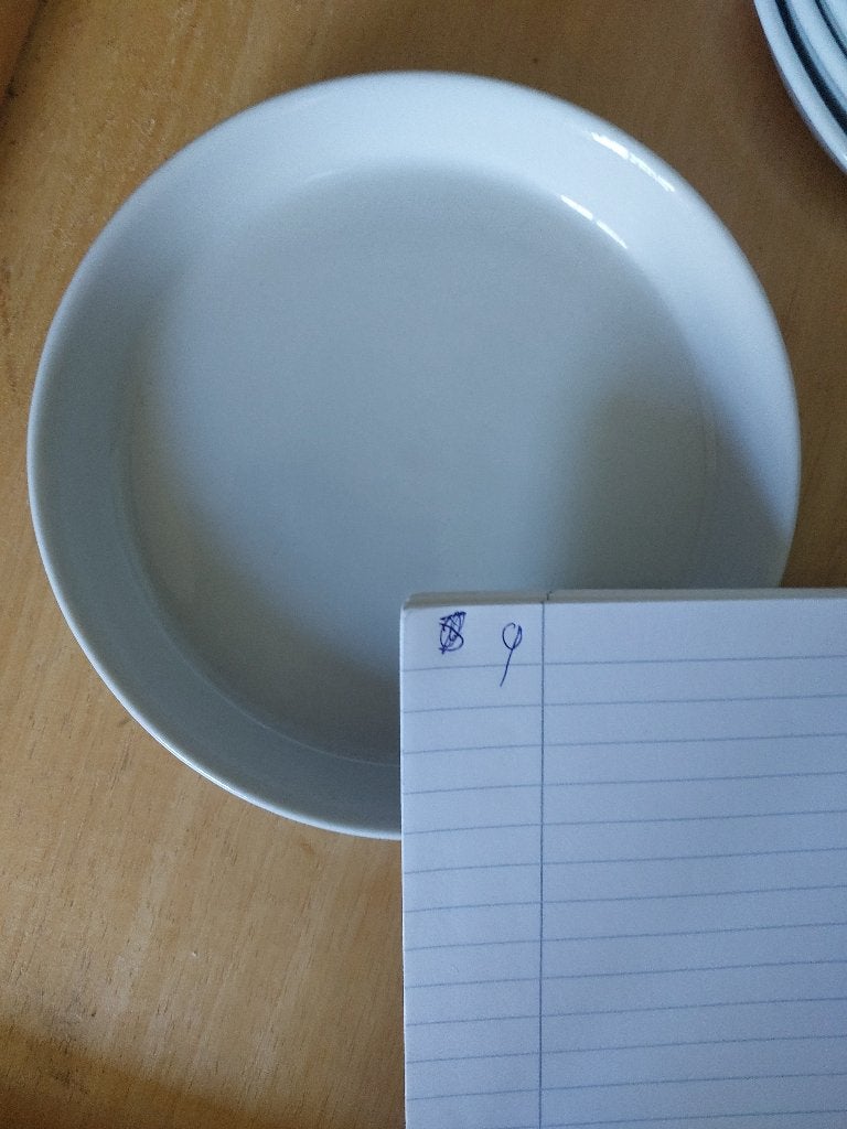 9 Borden, Ophalen of Verzenden, Zo goed als nieuw, Bord(en), Overige stijlen