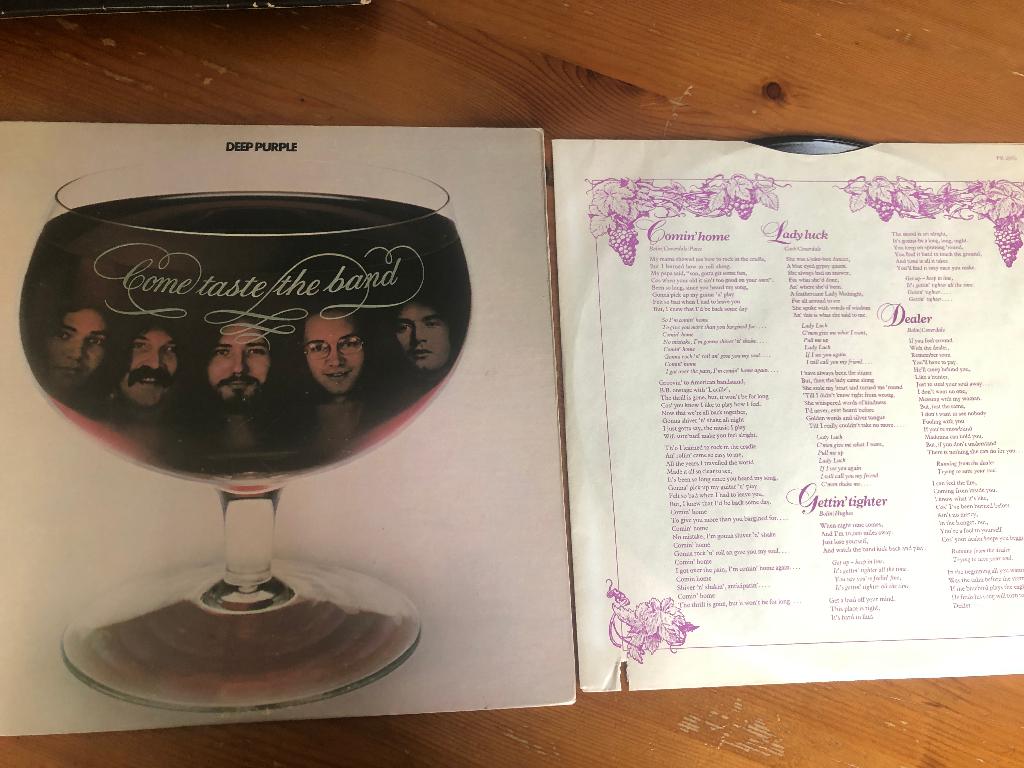 DEEP PURPLE  COME TASTE THEBAND, Ophalen of Verzenden, Zo goed als nieuw