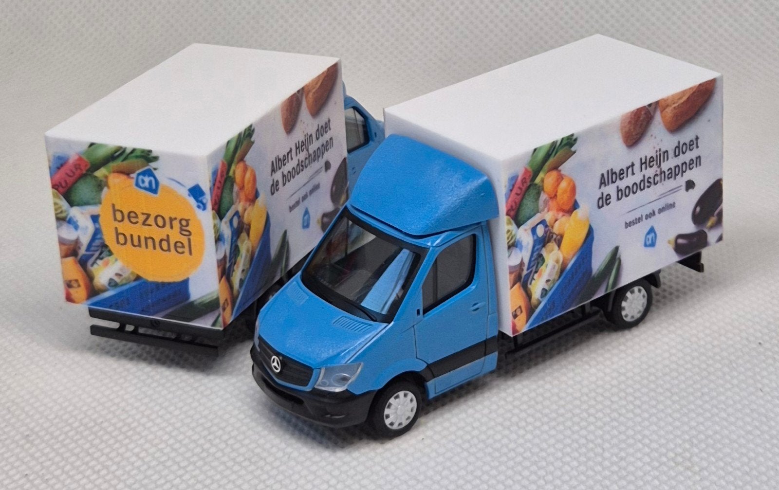 MB Sprinter Albert Heijn Eigenbouw, Ophalen of Verzenden, Zo goed als nieuw, Auto, Herpa