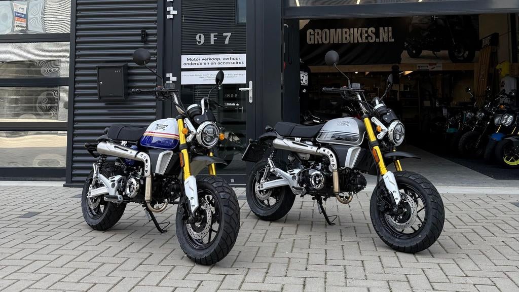 BLUROC X-Bongo 125 2026 Nieuw A1, Motoren, Bedrijf, Onbekend, 124 cc, 1 cilinder