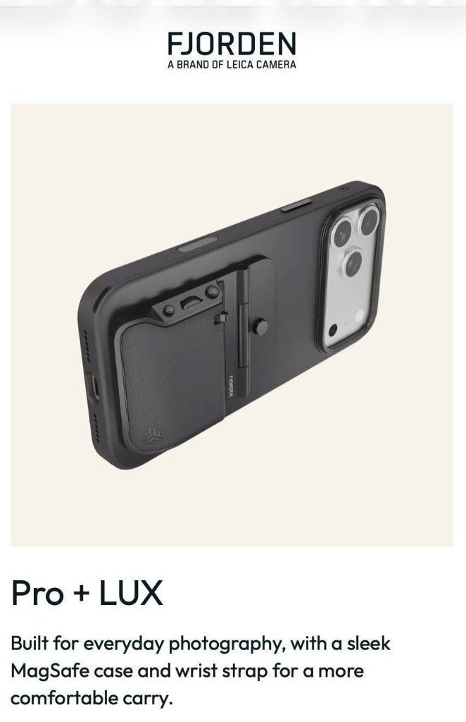 FJORDEN (fjorden) Pro Camera Grip Bundle for iPhone 17 Pro, Ophalen of Verzenden, Zo goed als nieuw, Overige typen, Apple