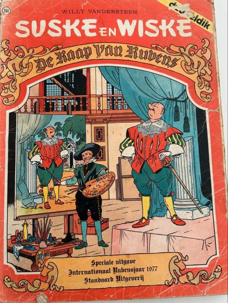 Suske en Wiske 164 - De Raap van Rubens (Internationaal Rube, Eén stripboek, Ophalen of Verzenden, Gelezen