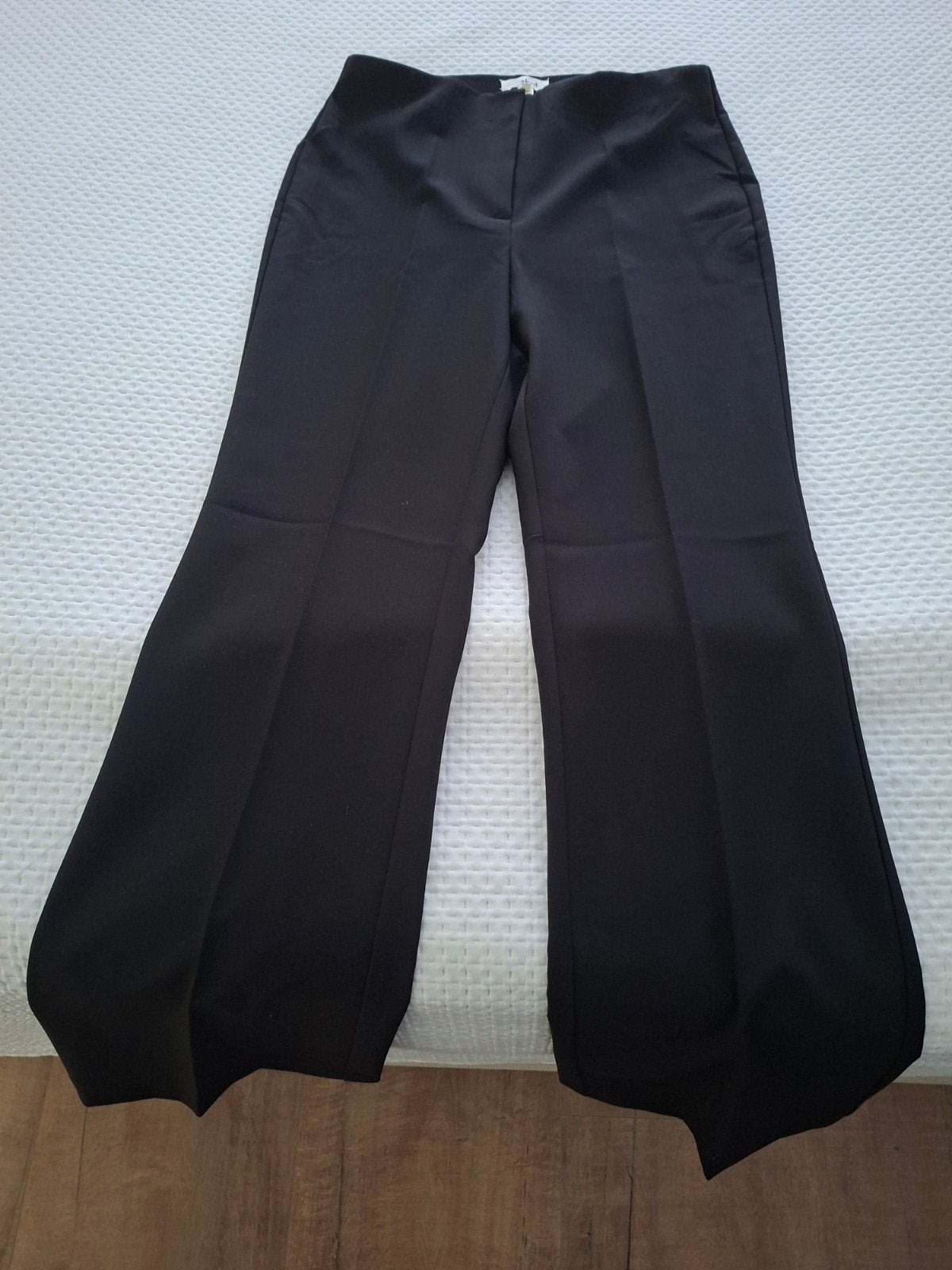 Soaked SL Corinne Pants - Zwarte wijde broek, Kleding | Dames, Zwart, Maat 42/44 (L), Ophalen of Verzenden, Zo goed als nieuw