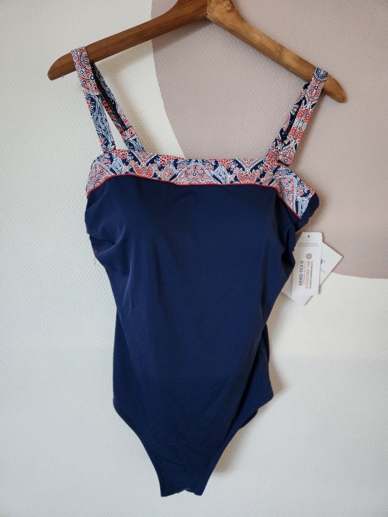 Zwempak strapless - Thuasne Silima - Bali - 46B, Blauw, Nieuw, Badpak, Ophalen of Verzenden
