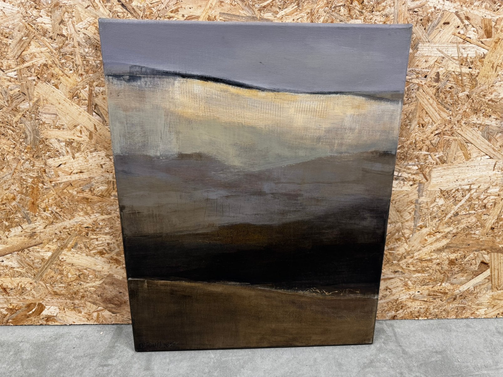 Schilderij Odile Touillier(2018) - Origineel acryl -ReK4, Ophalen of Verzenden