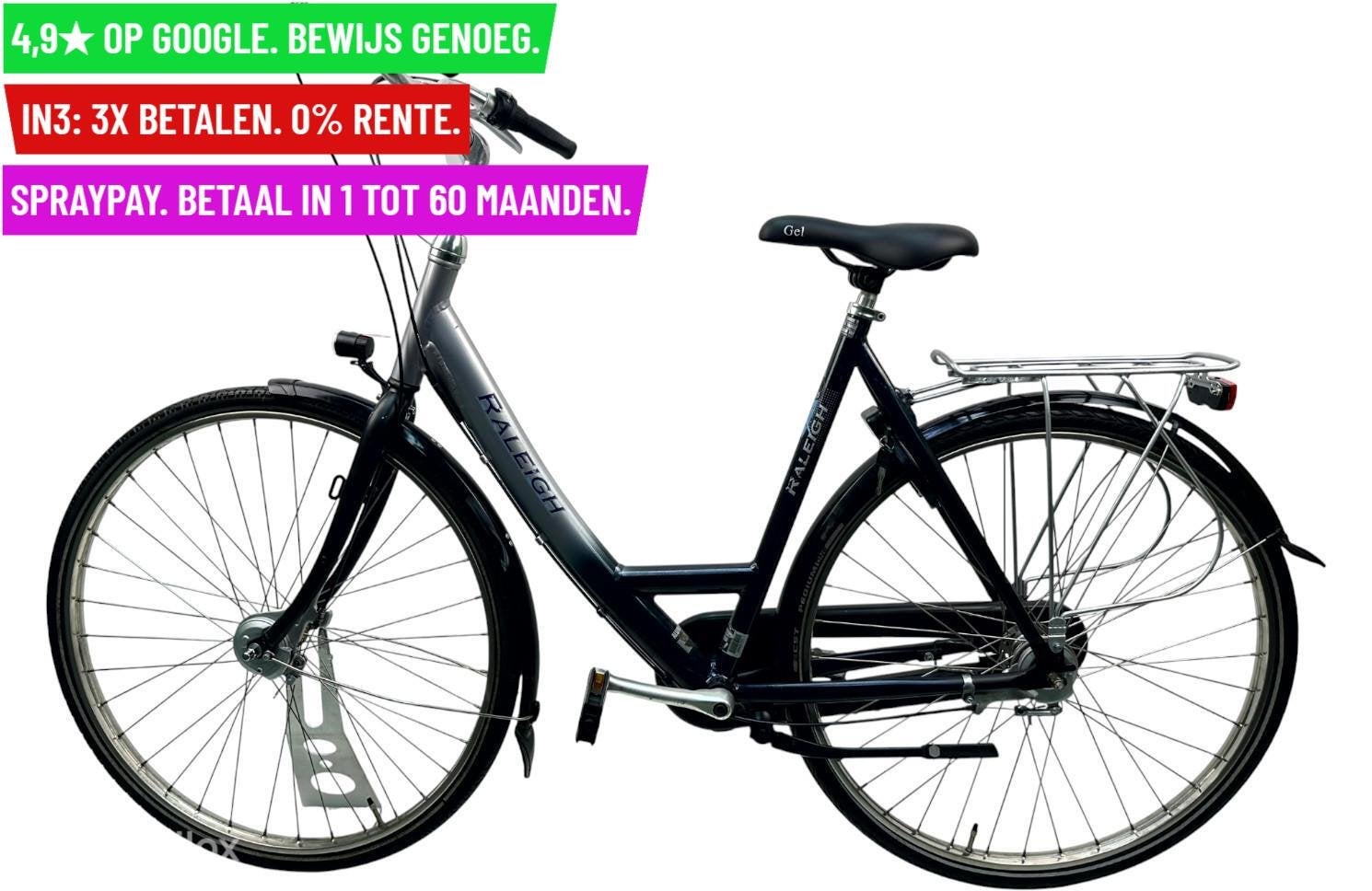 Damesfiets Raleight 28"/56cm/3ver - Garantie/Levering, Fietsen en Brommers, Overige merken, 9713 Bv Groningen, Gebruikt, 56 cm of meer