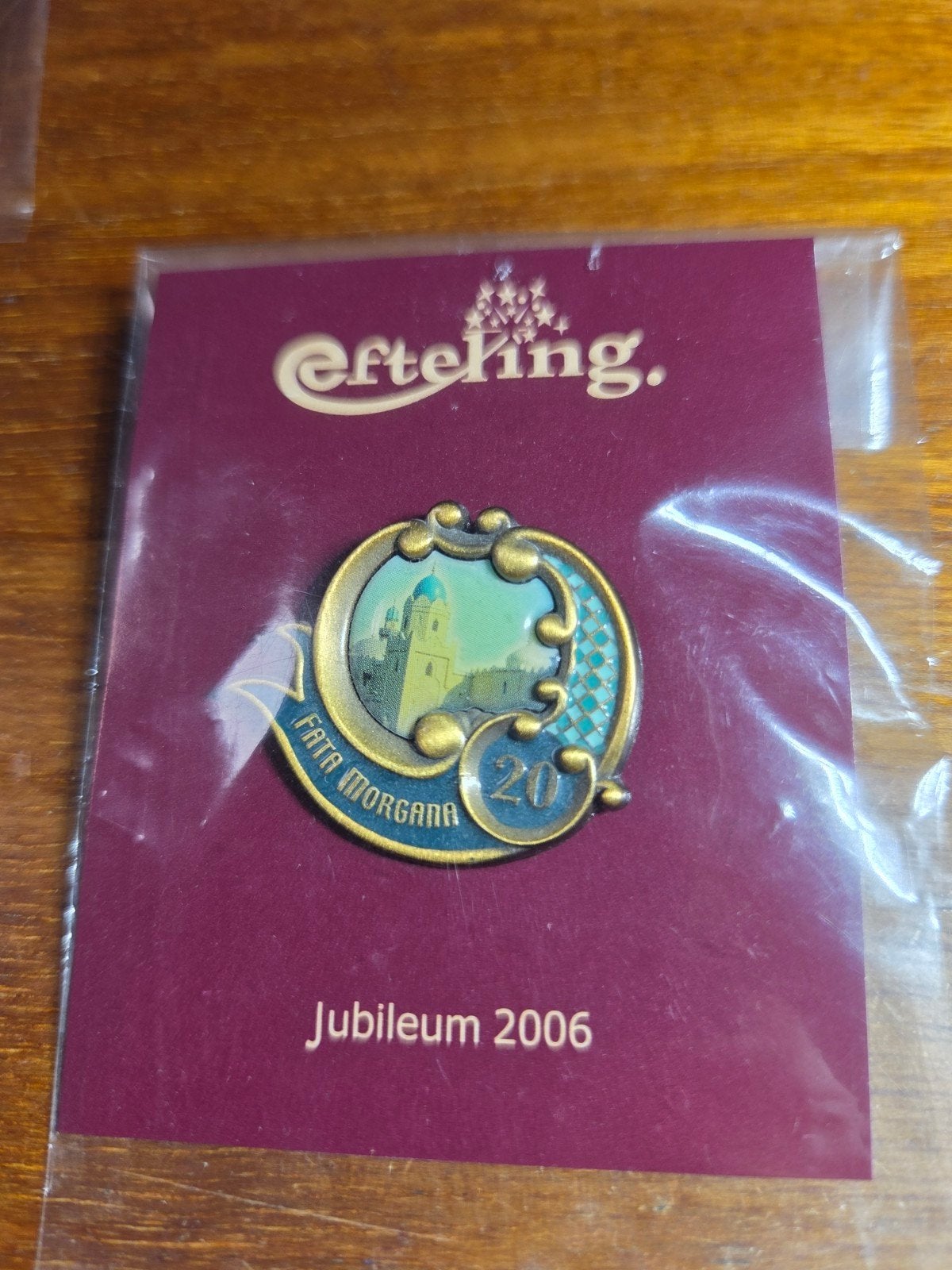 Efteling Fata Morgana Jubileum 2006 Speldje, Ophalen of Verzenden, Nieuw, Button of Speldje