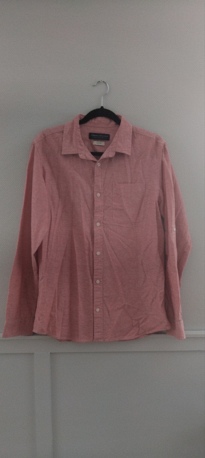 Jack & Jones Premium overhemd - Maat M, Jack & Jones Premium, Zo goed als nieuw, Roze, Halswijdte 39/40 (M)