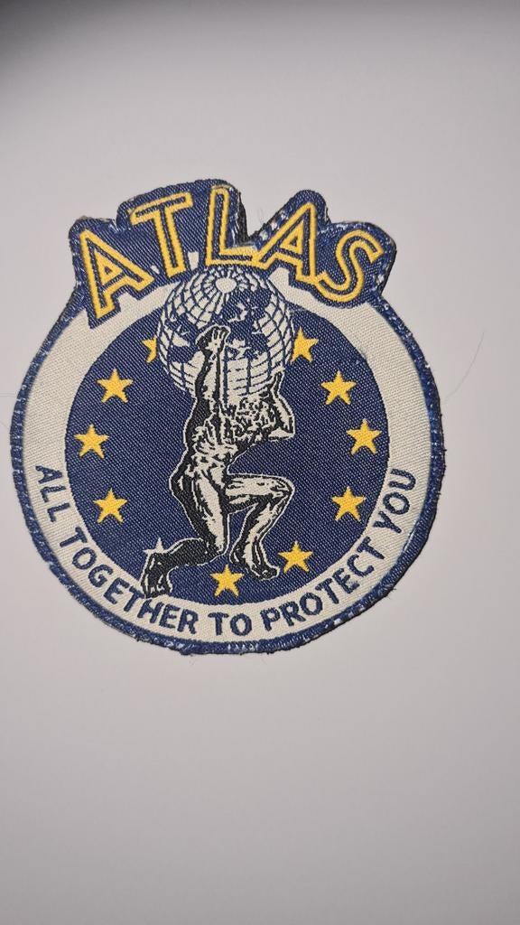 DSI ATLAS embleem speciale eenheden, Ophalen of Verzenden, Landmacht, Nederland, Embleem of Badge