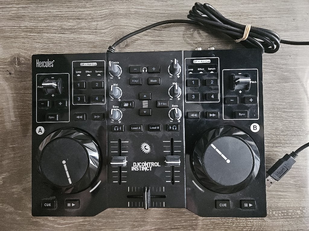 Hercules DJControl Instinct, Ophalen of Verzenden, Gebruikt, Overige merken