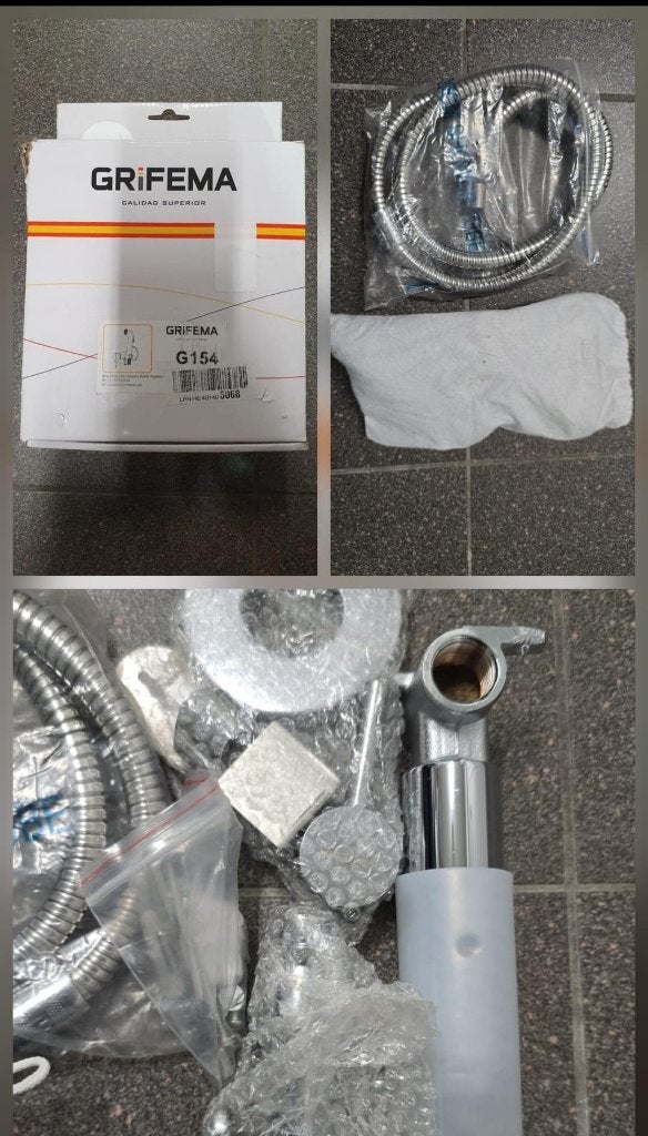 bidet handdoucheset
