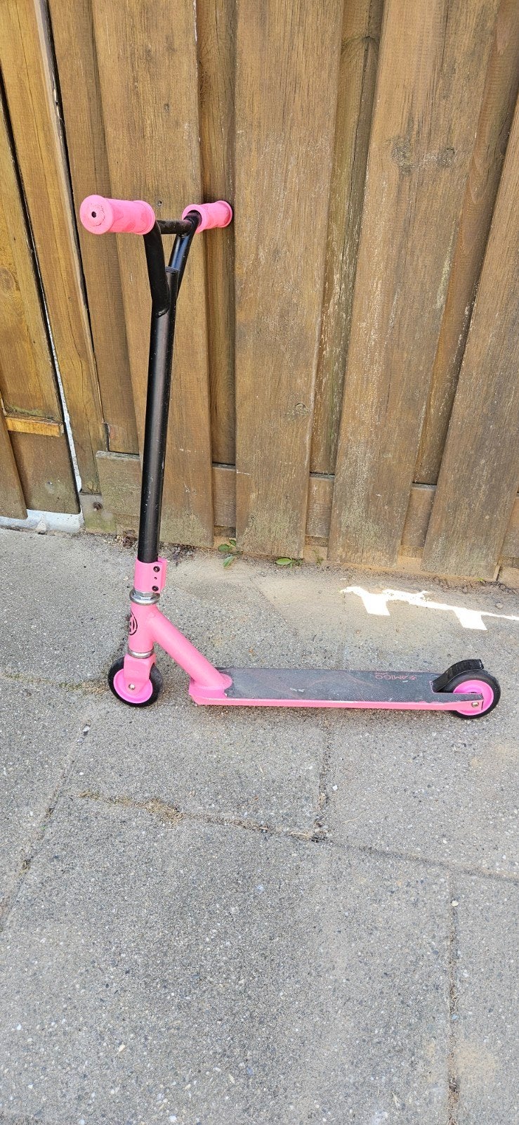 stuntstep roze, Ophalen, Gebruikt, Gewone step