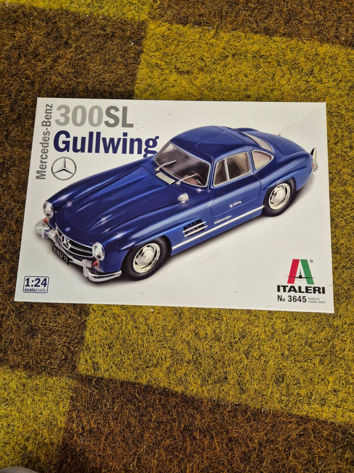 Italeri 3645 Mercedes-Benz 300SL Gullwing, Groter dan 1:32, Nieuw, Ophalen of Verzenden, Italeri