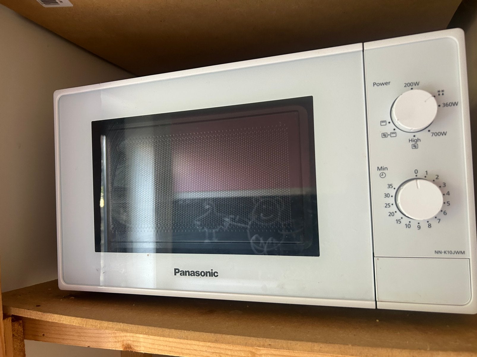 Panasonic magnetron wit, Witgoed en Apparatuur, Ophalen, Gebruikt, Minder dan 45 cm, Hete lucht