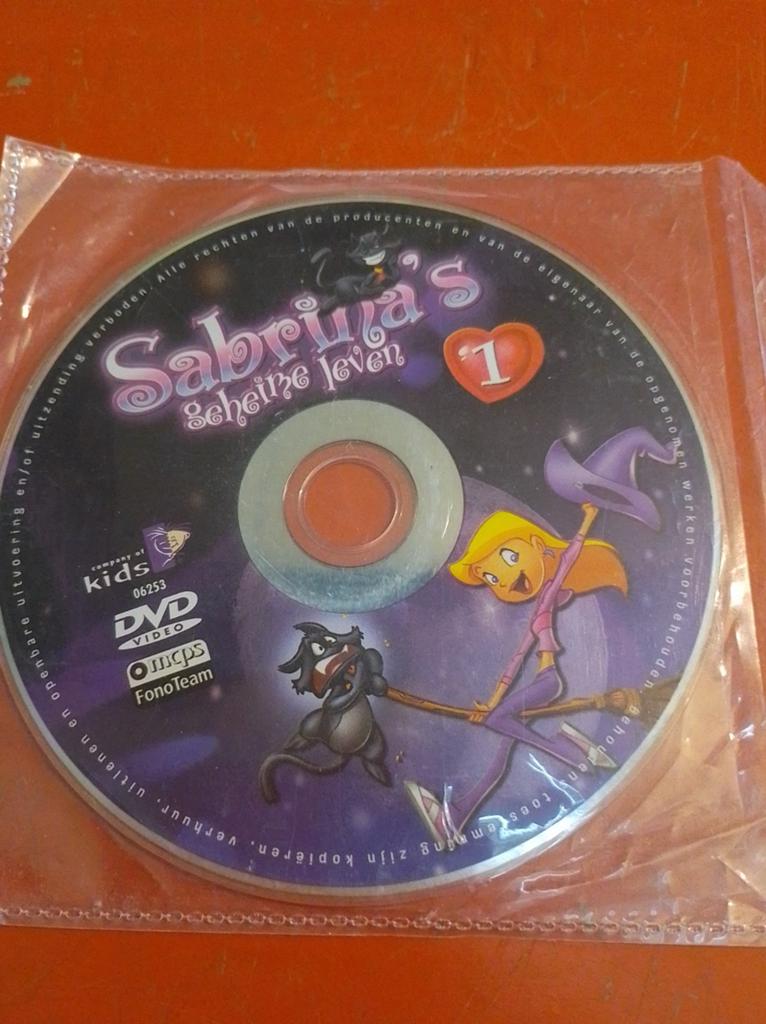 Sabrina's Schemerleven - Deel 1 DVD disc only, Alle leeftijden, Ophalen of Verzenden, Komedie, Tv fictie