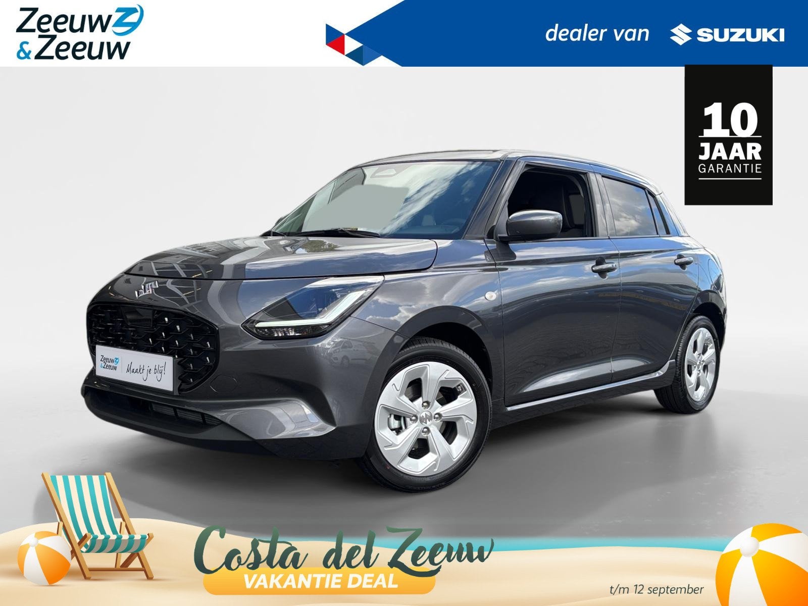 Suzuki Swift 1.2 Select Smart Hybrid | NU €2.200.- KORTING, Voorwielaandrijving, Stof, Euro 6, 894 kg