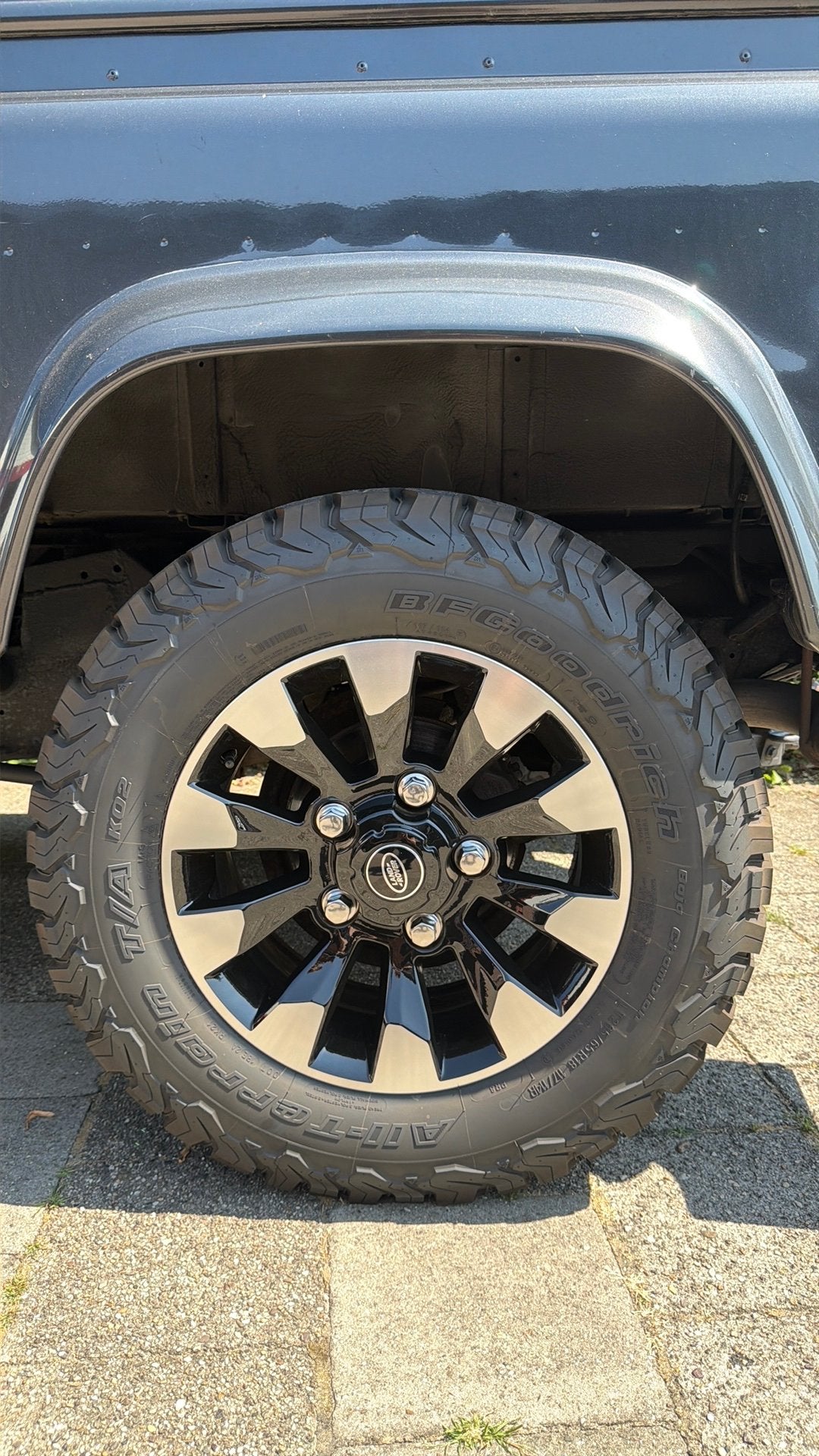 Land Rover Defender 18 inch sawtooth diamond wielen velgen, Auto-onderdelen, Ophalen, Nieuw, Land Rover
