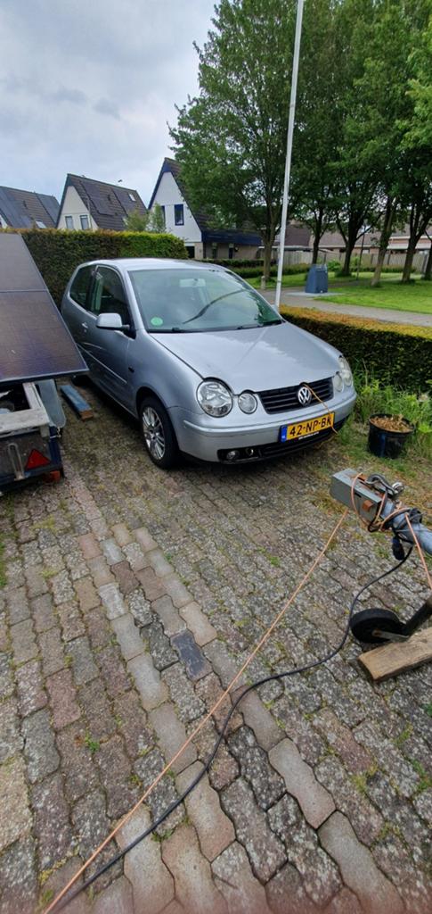 Volkswagen Polo 1.4 55KW 2004 Grijs, Auto-onderdelen, Ophalen, Nieuw, Volkswagen, Motorkap