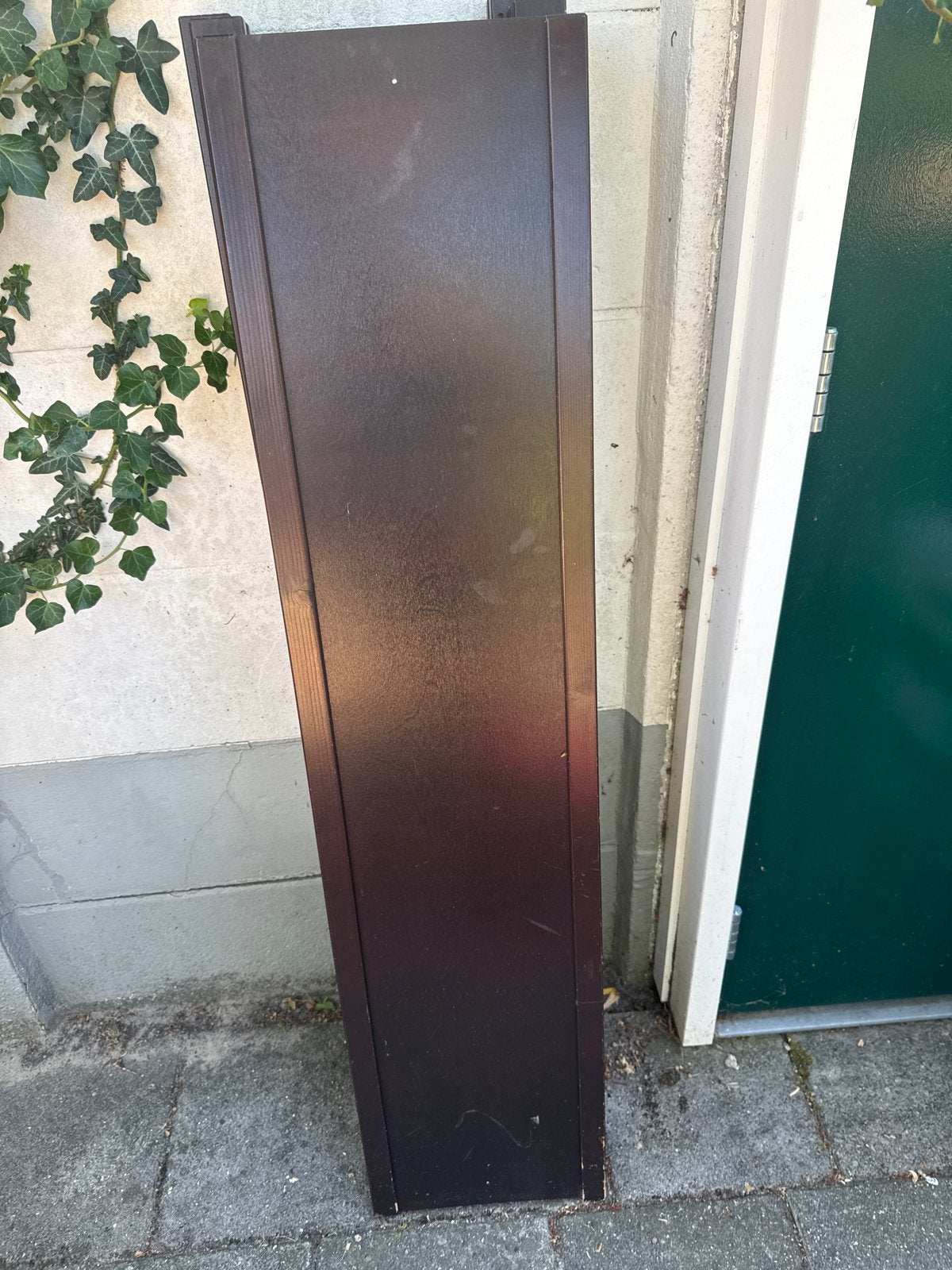 Lundia donkerbruine staanders 30 diep, 1.20 hoog (3 stuks), Ophalen, Minder dan 50 cm, Gebruikt, 100 tot 150 cm