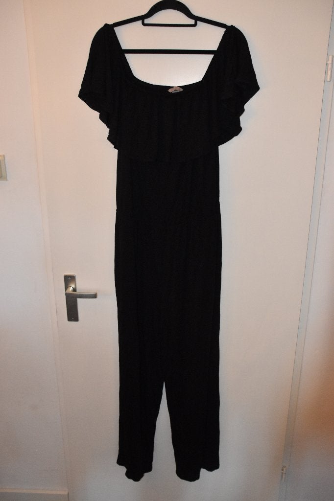 leuke nieuwe zwarte stretch jumpsuit maat XL H&M, Kleding | Dames, H&M, Zwart, Maat 46/48 (XL) of groter, Nieuw