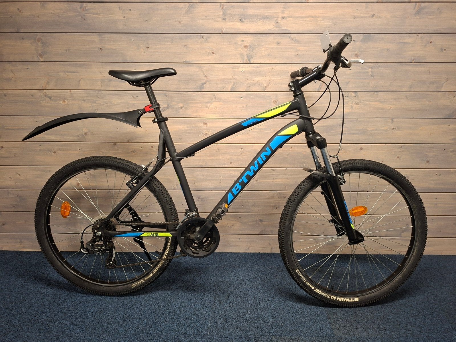B'Twin rockrider mountainbike hogere 54cm framemaat, 53 tot 57 cm, Ophalen, Zo goed als nieuw, Overige merken