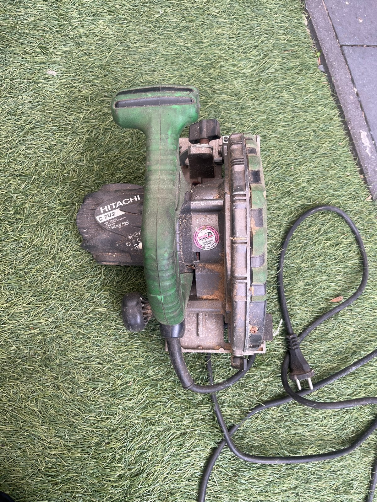 Hitachi C7U2 Cirkelzaag - Krachtig en Betrouwbaar, Doe-het-zelf en Verbouw, Gereedschap | Zaagmachines, Gebruikt, Cirkelzaag, 600 tot 1200 watt