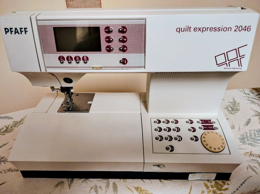 Naaimachine kan ook quilten, Ophalen, Gebruikt, Naaimachine, Pfaff