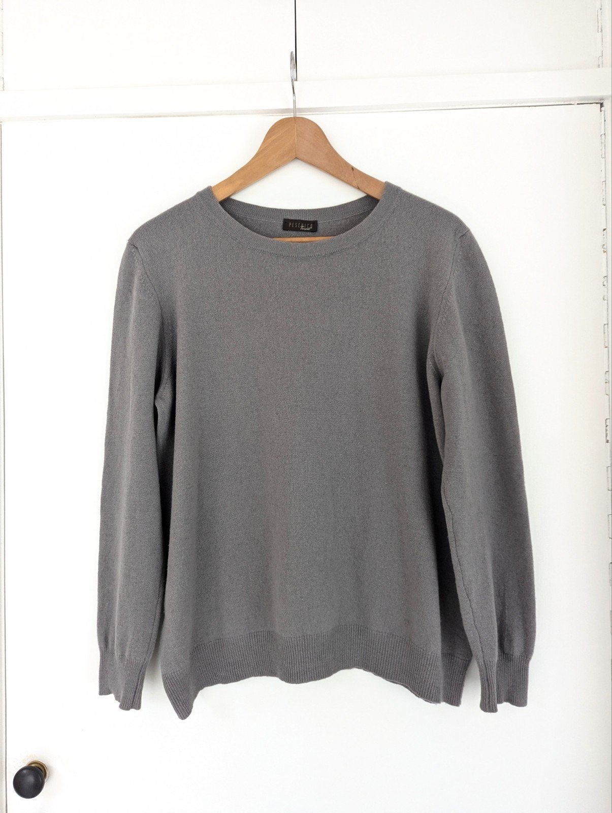 Peserico Tricot trui, mix wol, zijde, Cashmere, Maat 42 (Ita, Kleding | Dames, Truien en Vesten, Peserico, Maat 42/44 (L), Ophalen of Verzenden