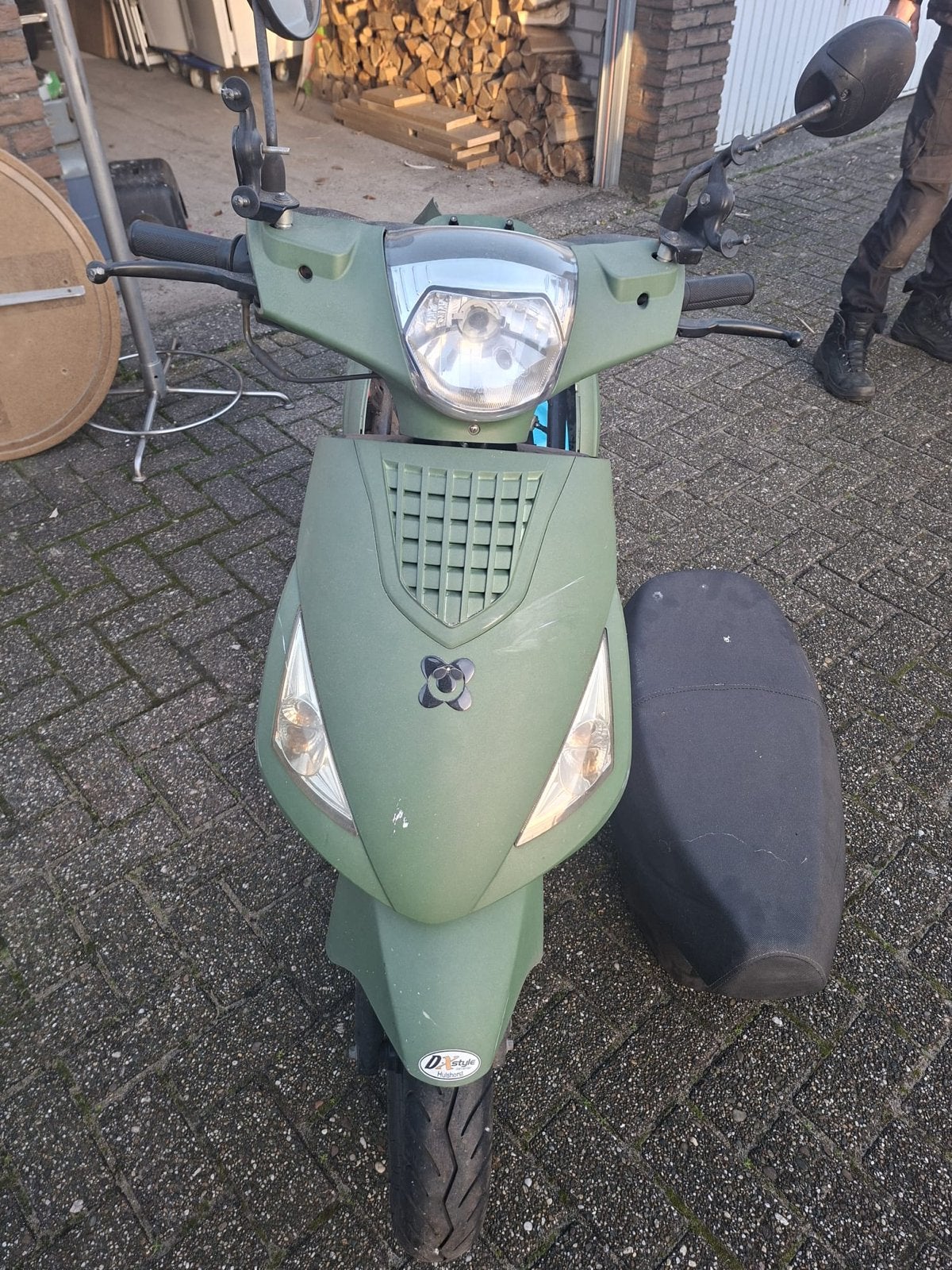 AGM SP50 Scooter - Groen, Gebruikt, Ophalen, Gebruikt, Benzine, Overige merken
