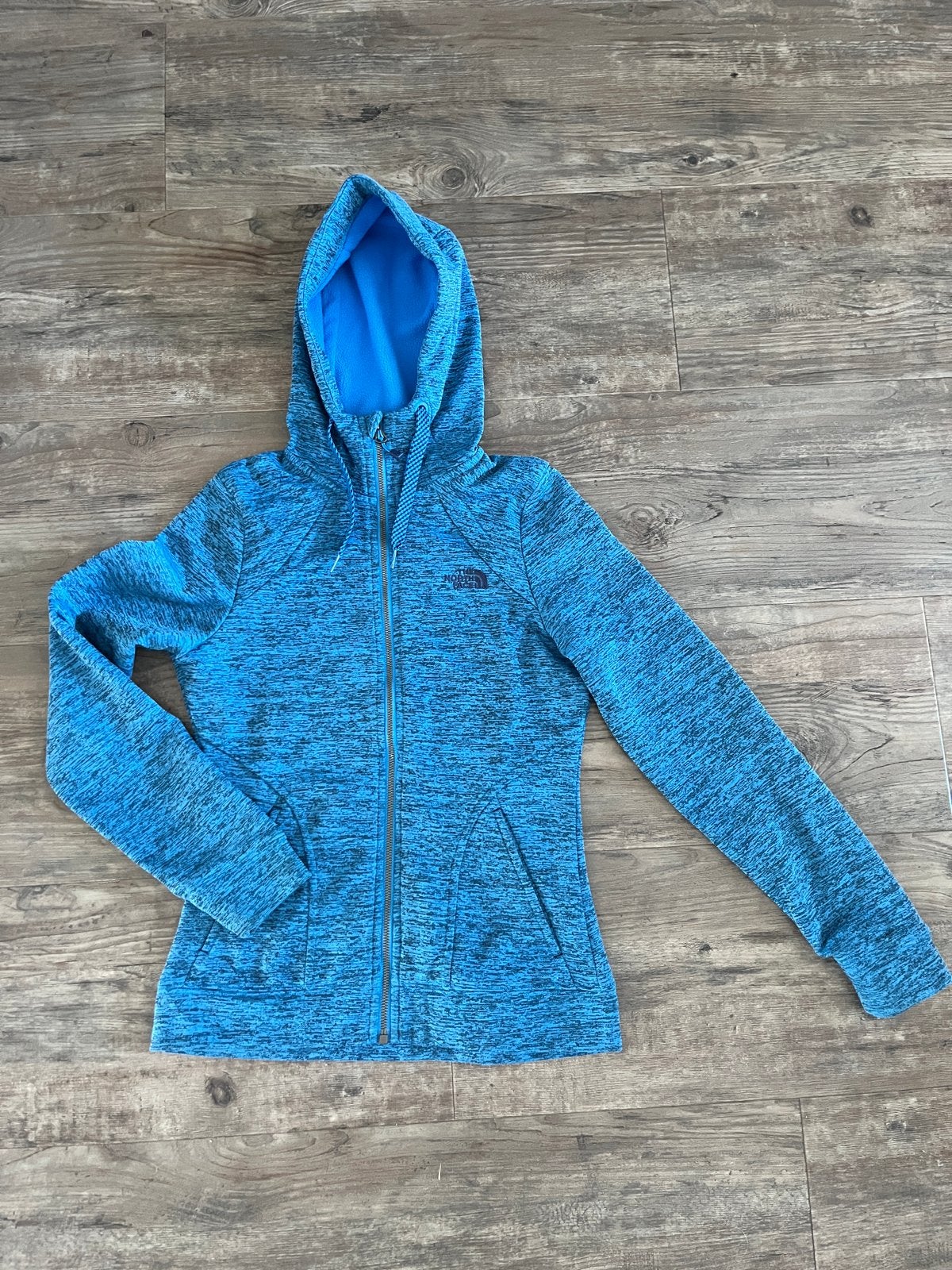 The North Face vest, hoodie xs, Ophalen of Verzenden, Zo goed als nieuw, Maat 34 (XS) of kleiner, Blauw