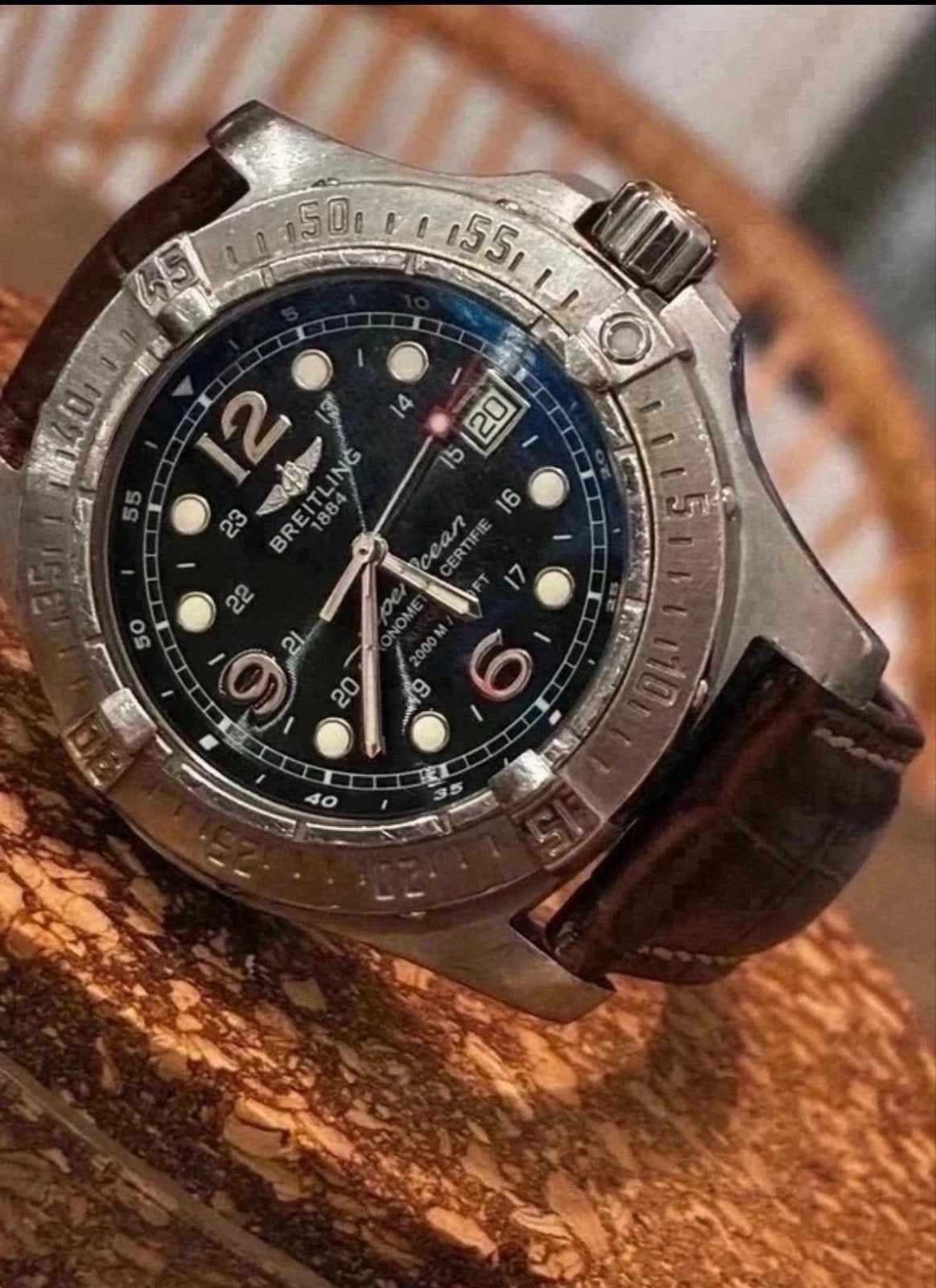 Breitling Steelfish 44mm A17390, Overige merken, Gebruikt, Staal, Polshorloge