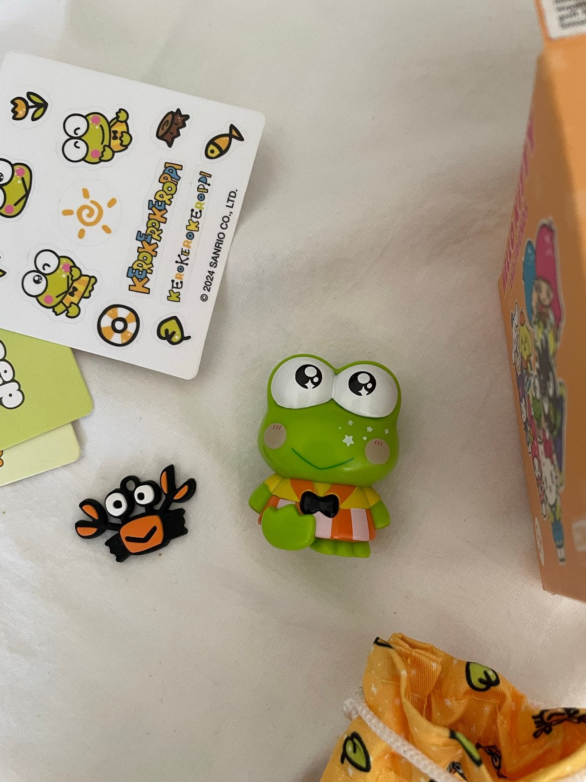 Keroppi Figuur en Accessoires - Hello Kitty and Friends, Ophalen of Verzenden, Zo goed als nieuw