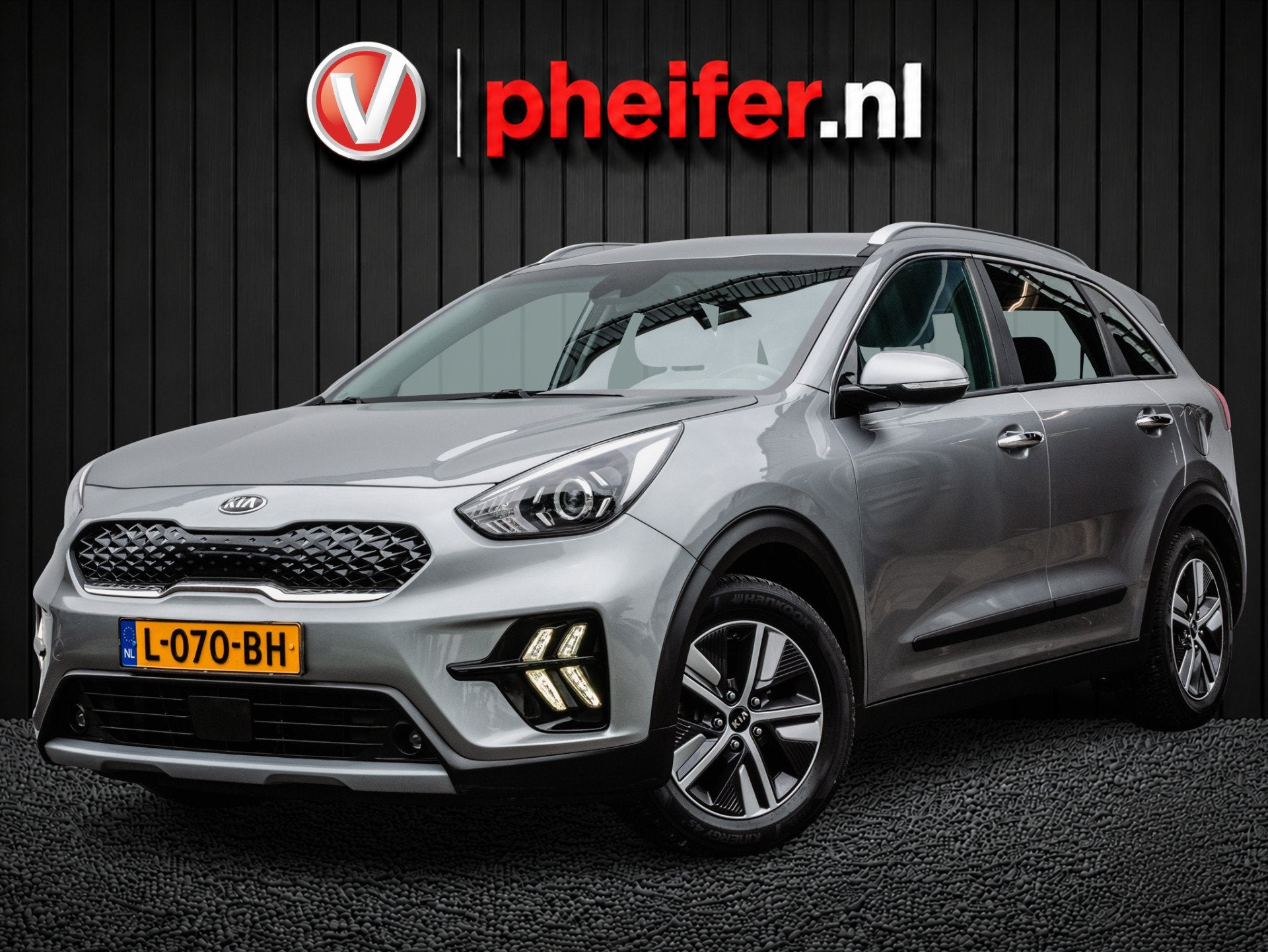 Kia Niro 1.6 GDi Hybrid Aut. DynamicLine Trekhaak/ Camera/ D, Auto's, Kia, Gebruikt, Leder en Stof, Origineel Nederlands, 1390 kg