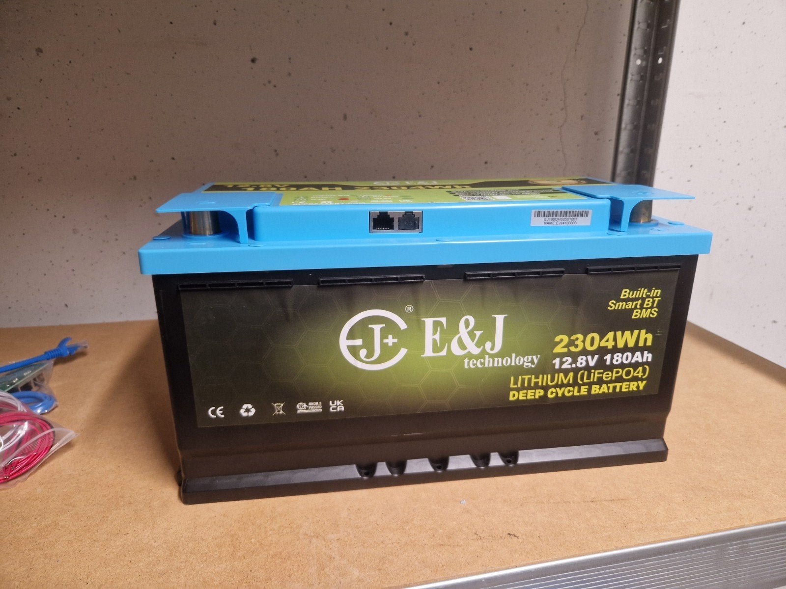 E&J 12.8V 180AH 2304Wh Lithium (LiFePO4) Deep Cycle Accu, Ophalen of Verzenden, Nieuw