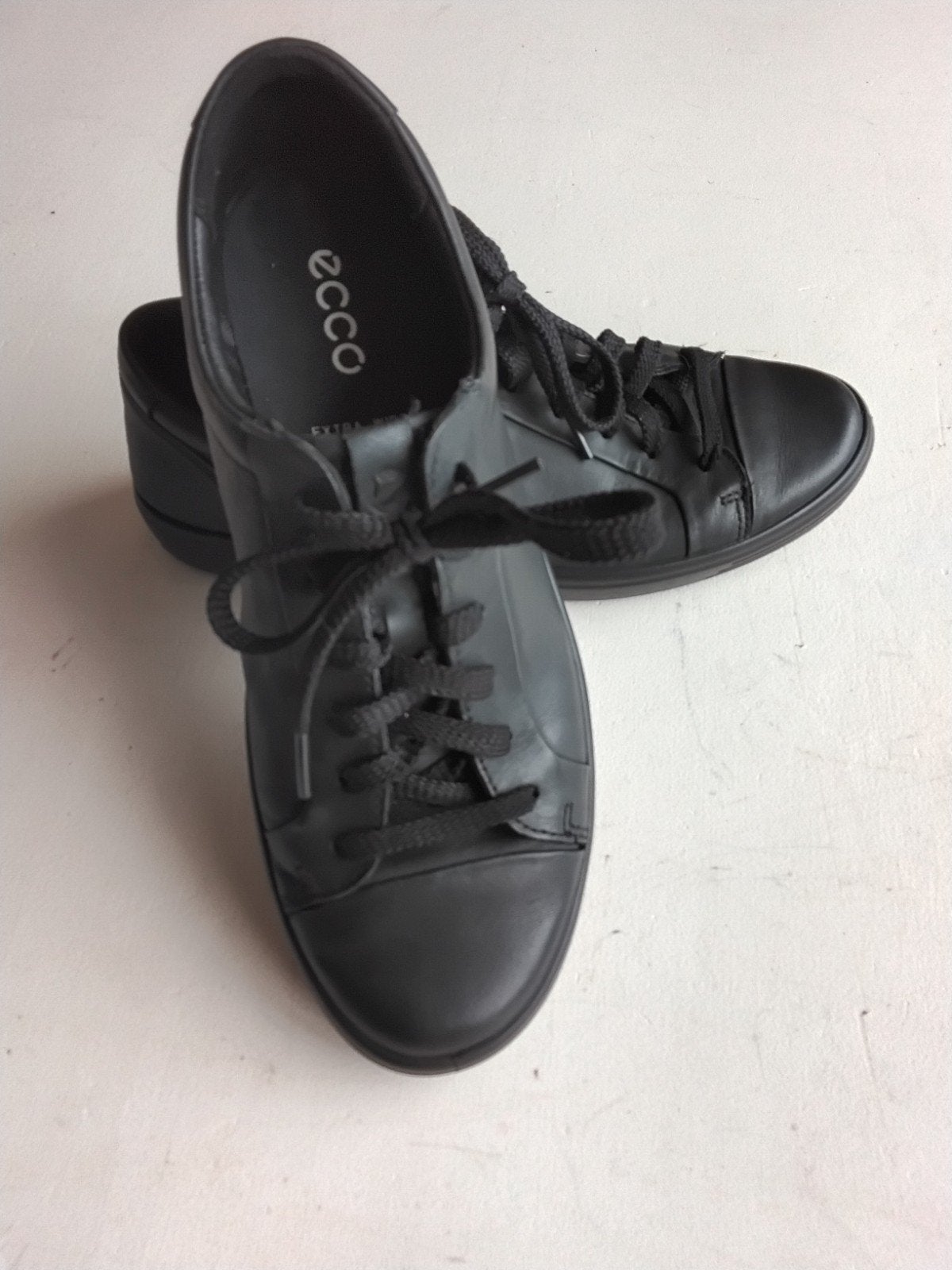 Ecco 40 zwarte sneakers zgan, Ophalen of Verzenden, Zo goed als nieuw, Zwart, Sneakers of Gympen