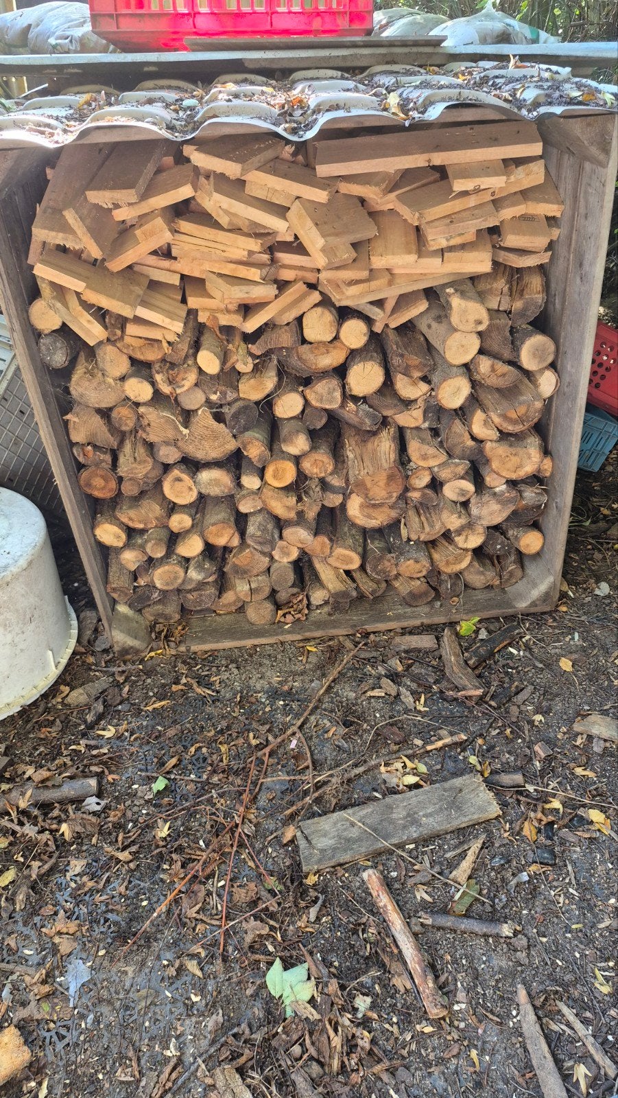GRATIS HOUTHOK, Tuin en Terras, Ophalen of Verzenden