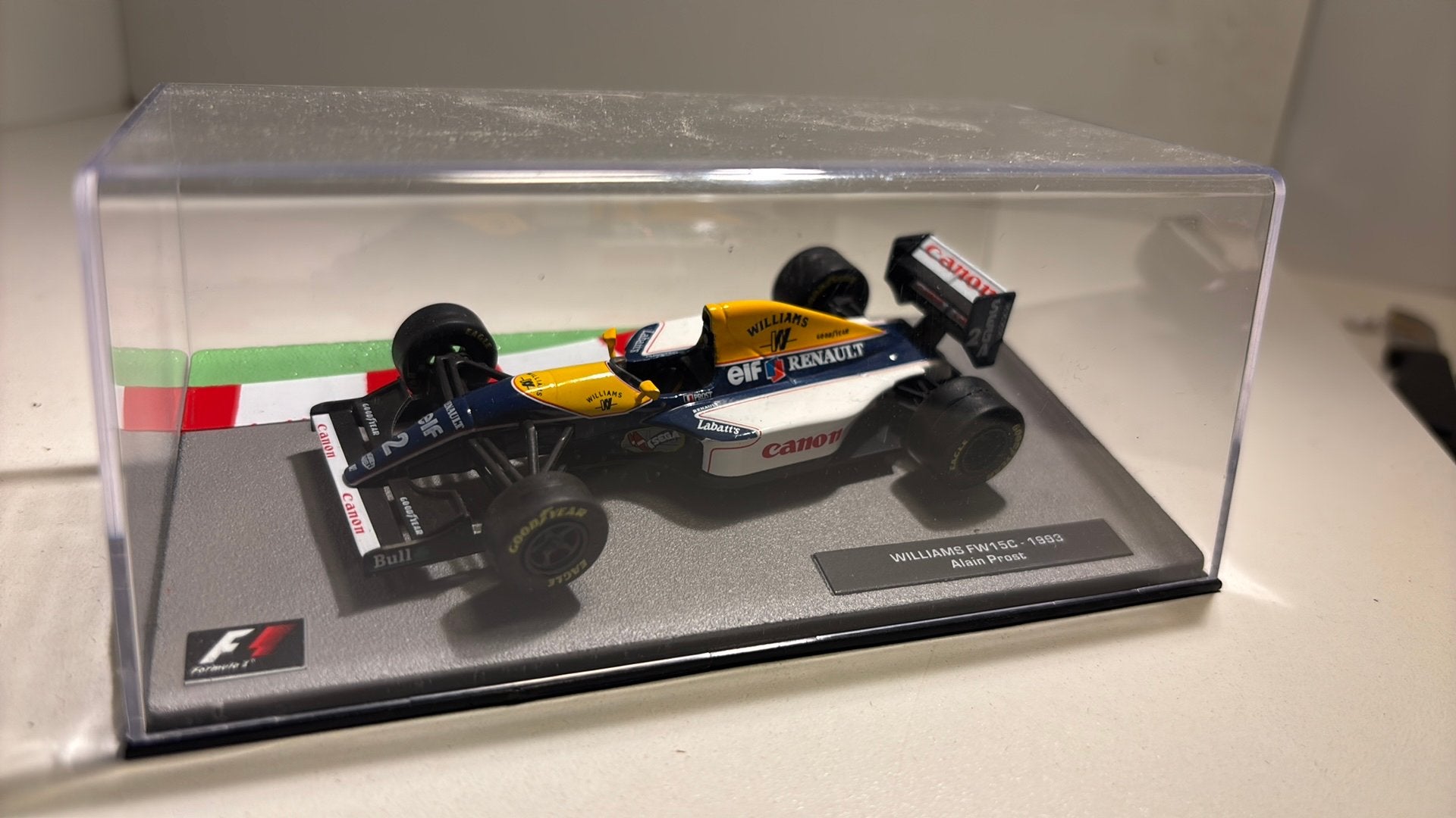 F1 Williams fw15c alain prost 1993 atlas 1.43, Overige merken, Auto, Ophalen of Verzenden, A